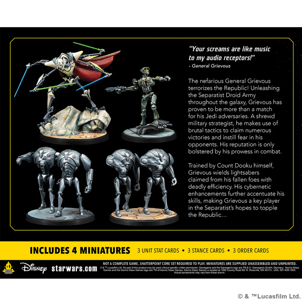 Appetite for Destruction (General Grievous Squad Pack): Star Wars Shatterpoint - Image 3