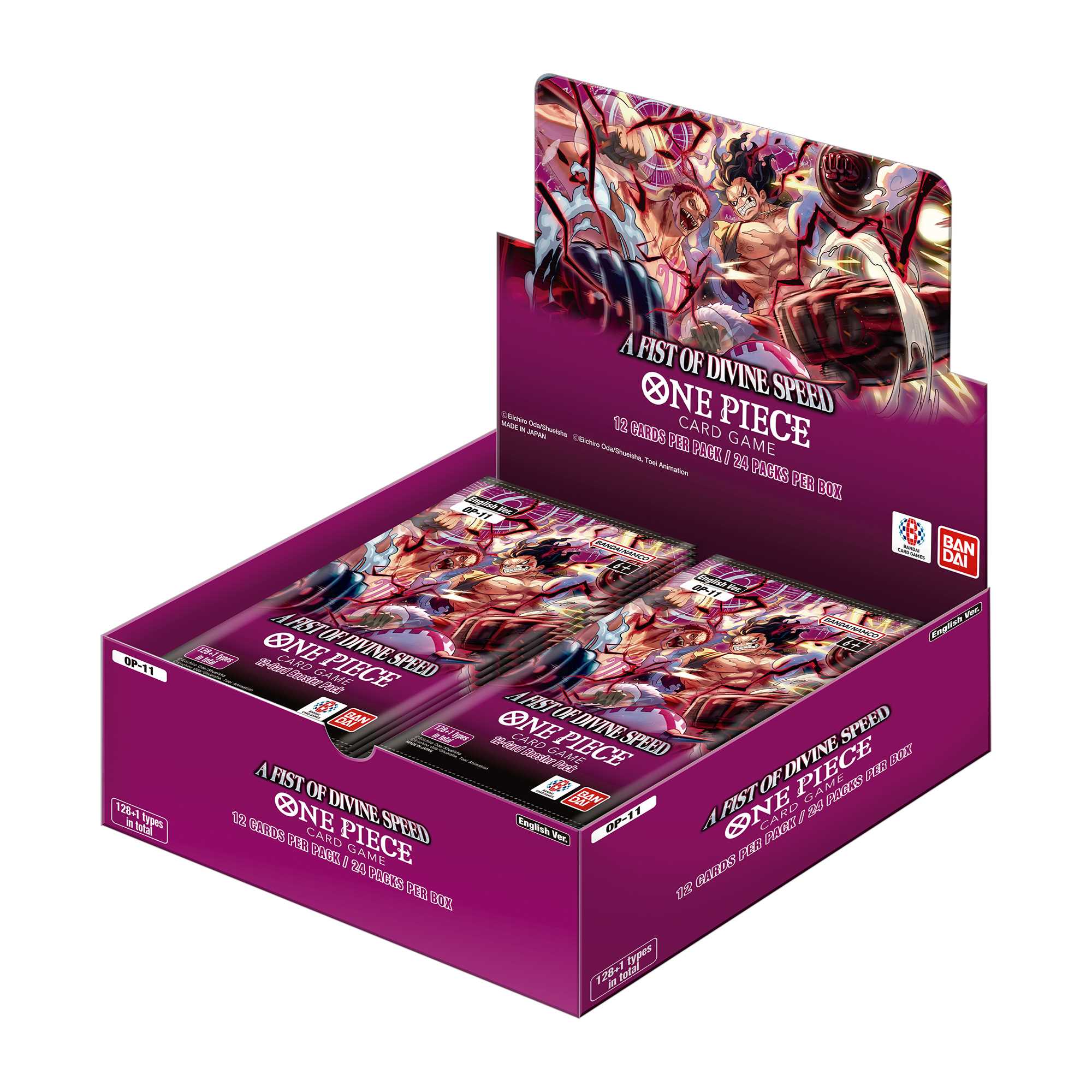 One Piece Card Game: A Fist Of Divine Speed (OP-11) Booster Box - Image 4