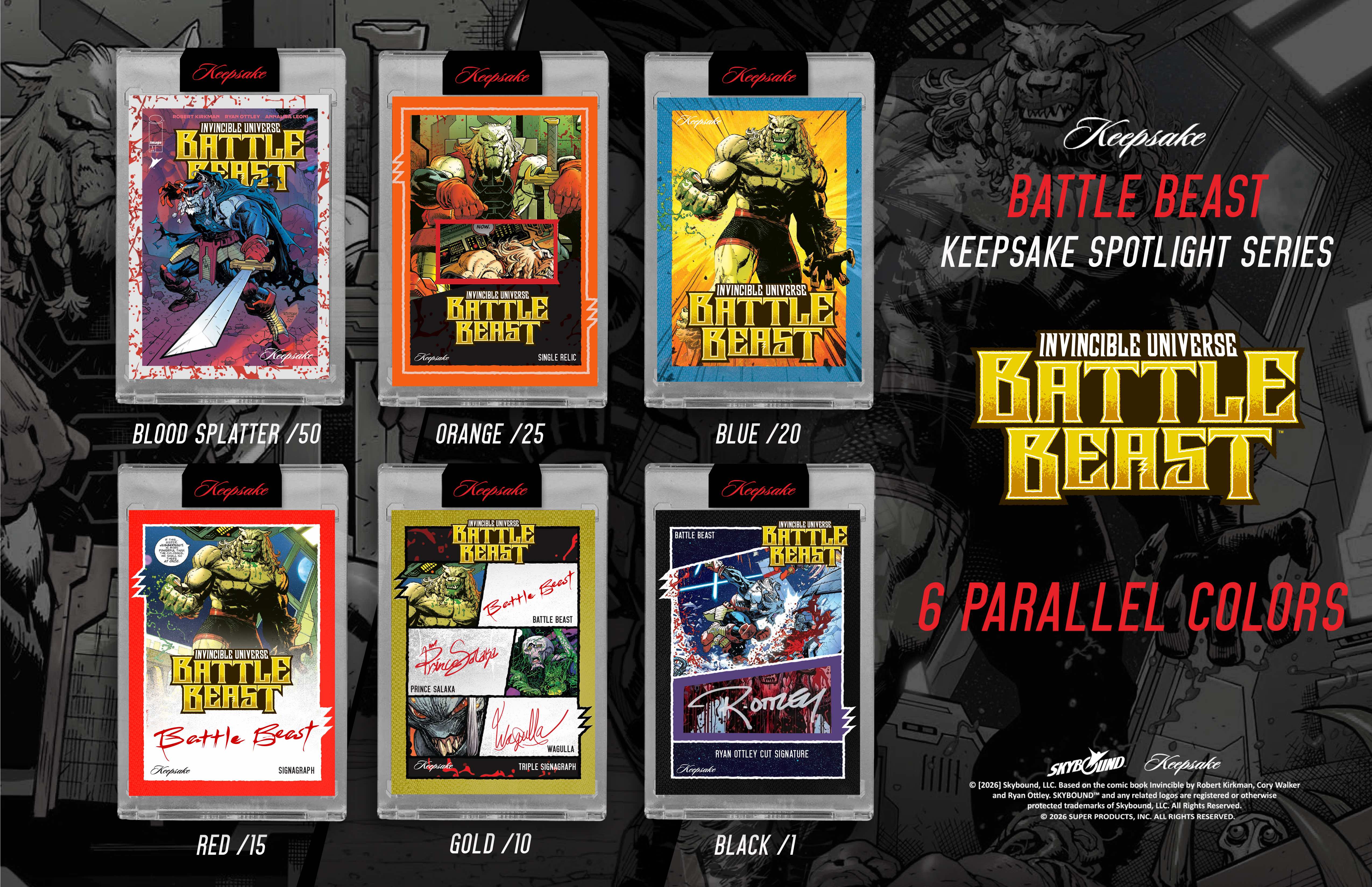 Battle Beast 1st Edition Keepsake Spotlight Series Box - Image 3