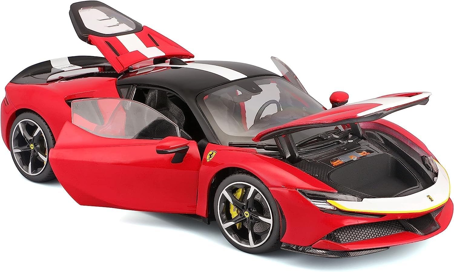 Bburago Ferrari Signature SF90 STRADALE Super Car - 1:18 Scale - Image 3