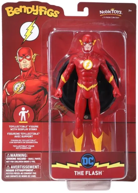 BendyFigs: DC: The Flash 7.5 Inch Poseable Figure with stand - Image 2