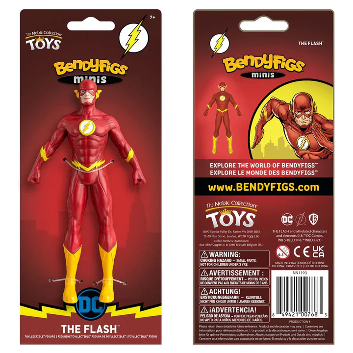 BendyFigs: DC: The Flash Mini 5.5 Inch Poseable Figure - Image 2