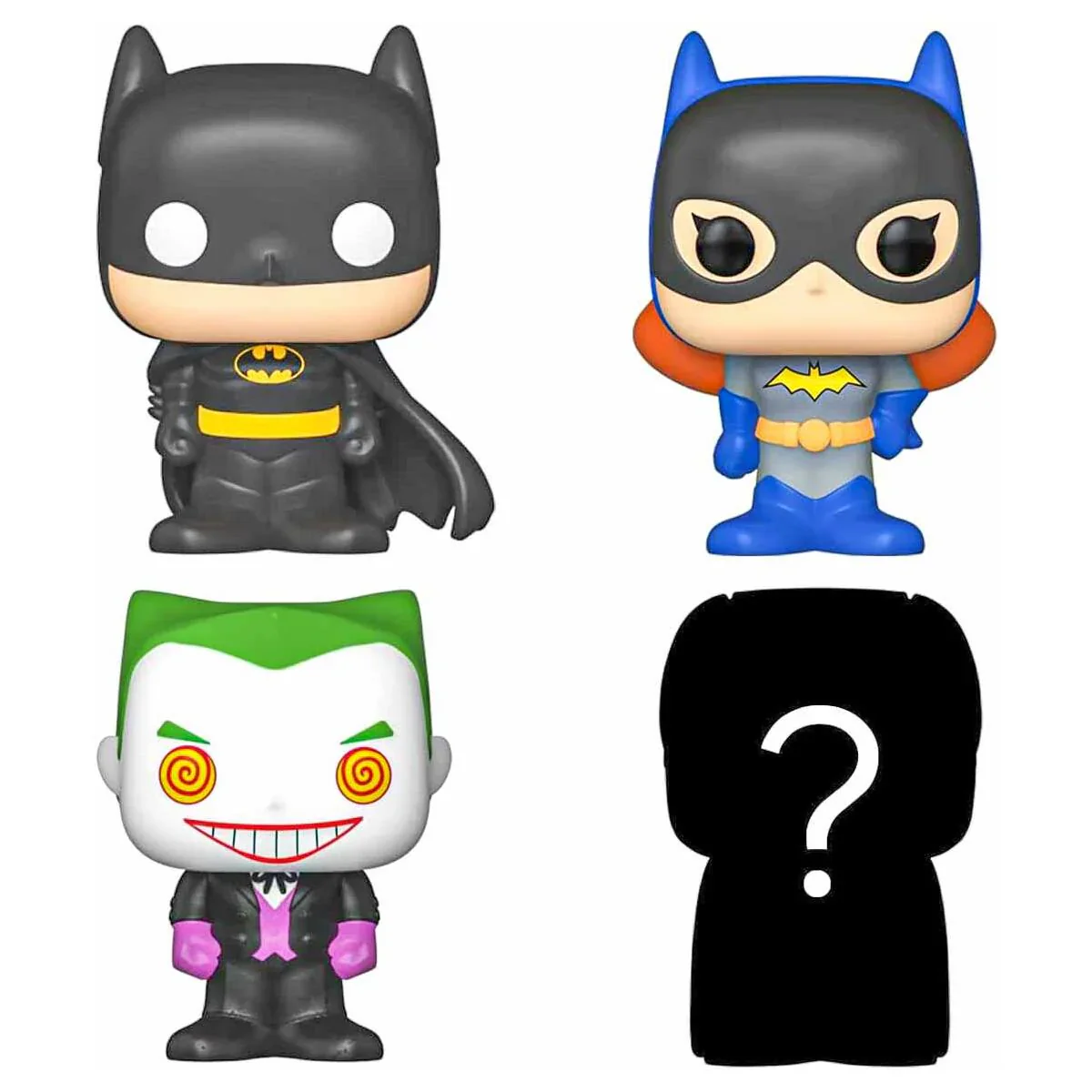 Bitty Pop! DC Comics Superheroes: The Joker 4-Pack Mini Vinyl Figure with Mystery - Image 3