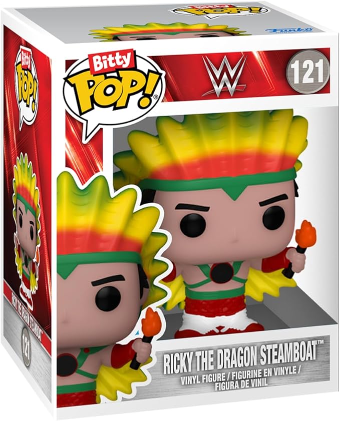 Bitty Pop! WWE: Dusty Rhodes 4-Pack Mini Vinyl Figure with Mystery - Image 5