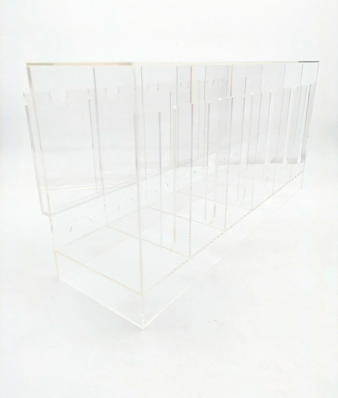 Clear Acrylic 6-Slot Booster Pack Dispenser - For Trading Cards - Image 3