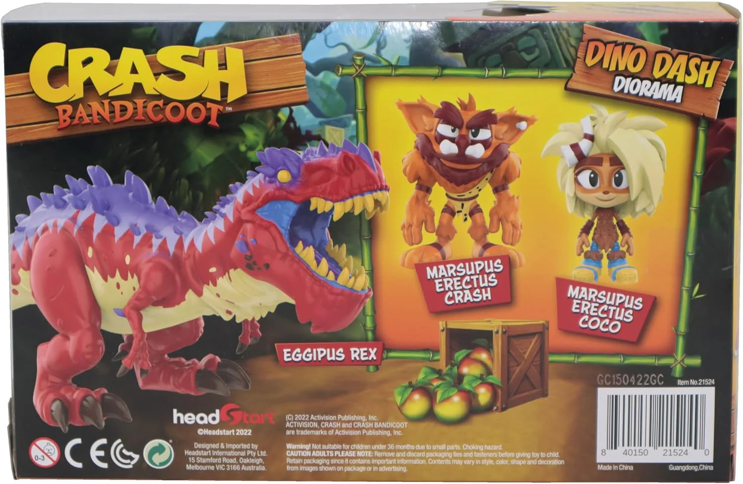 Crash Bandicoot Action figure: Dino Dash Diorama - Image 3