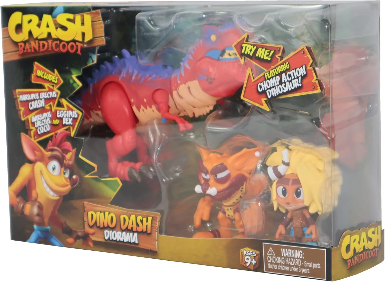 Crash Bandicoot Action figure: Dino Dash Diorama - Image 4
