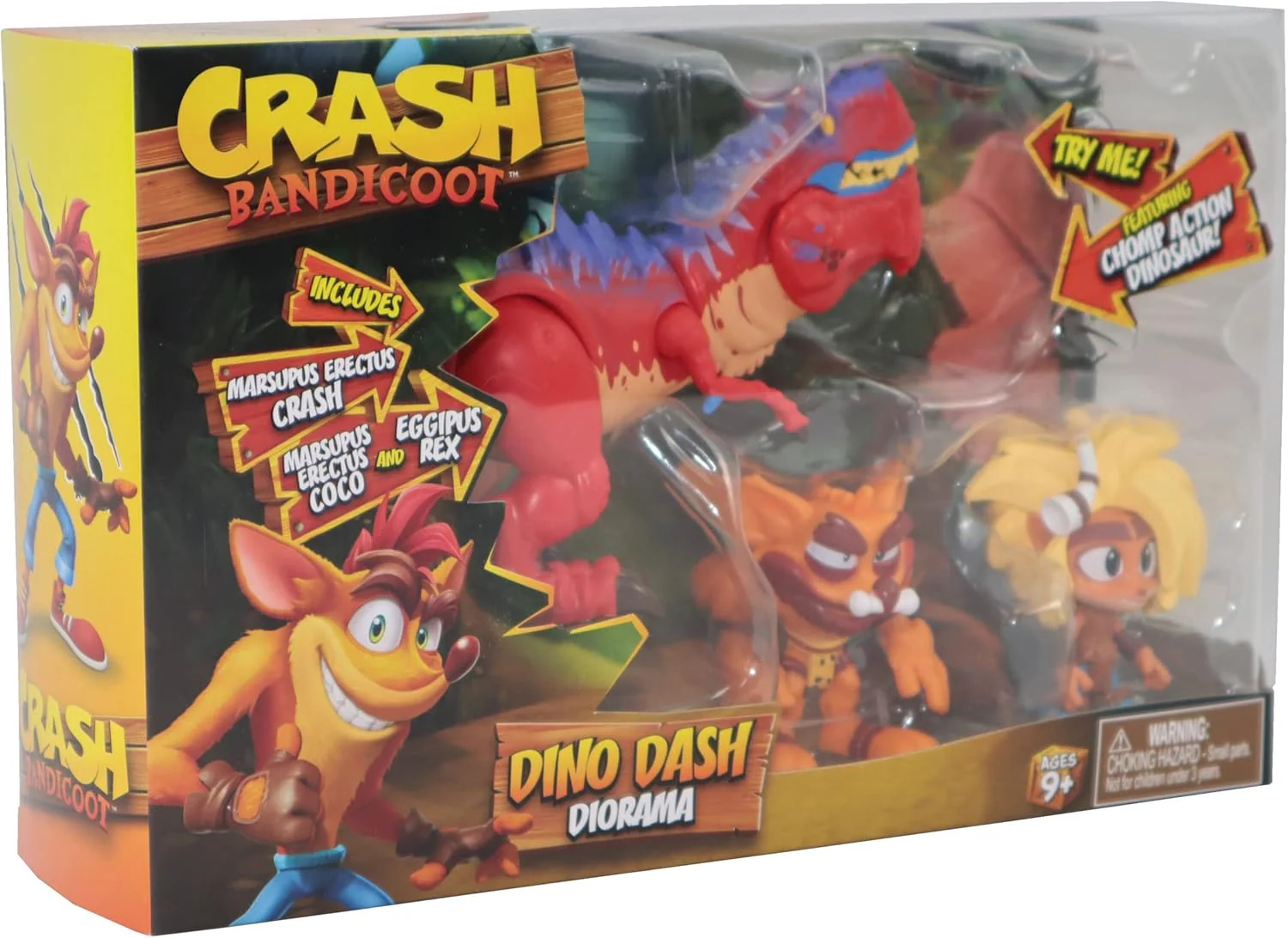 Crash Bandicoot Action figure: Dino Dash Diorama - Image 5