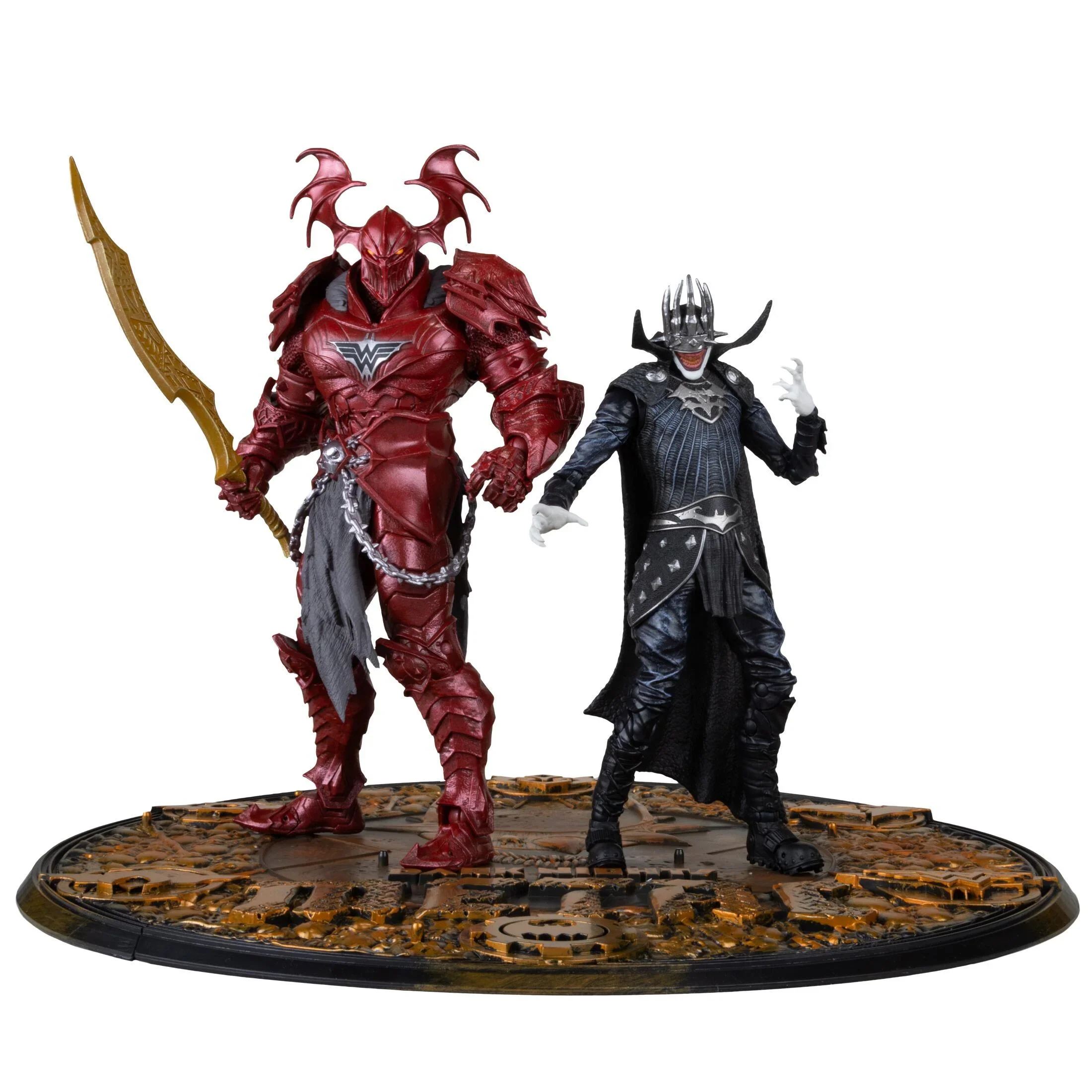 DC Comics - Batman Who Laughs (Knight Armor) & The Merciless (Dark Multiverse) 2-Pack McFarlane