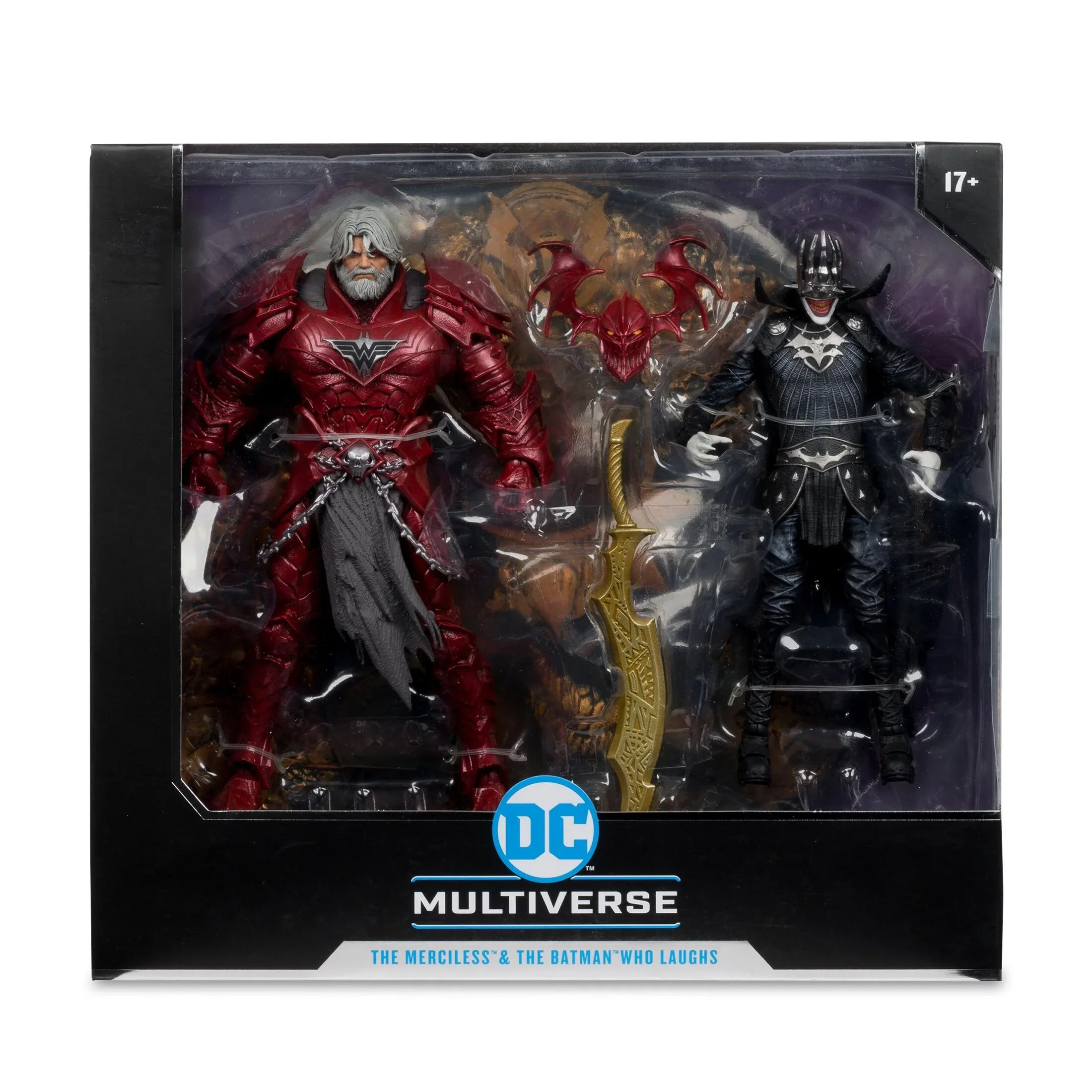 DC Comics - Batman Who Laughs (Knight Armor) & The Merciless (Dark Multiverse) 2-Pack McFarlane - Image 2