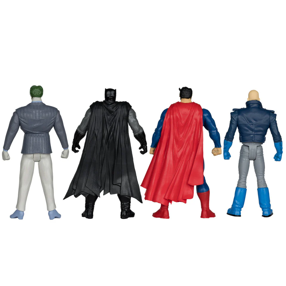 DC Direct Page Punchers Action Figure 4-Pack Batman & Son of Batman & Superman & Joker 7cm McFarlane - Image 4