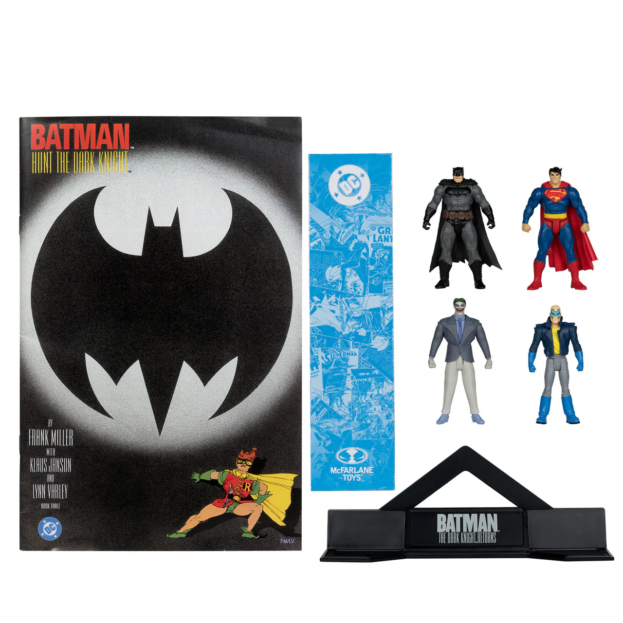DC Direct Page Punchers Action Figure 4-Pack Batman & Son of Batman & Superman & Joker 7cm McFarlane - Image 8