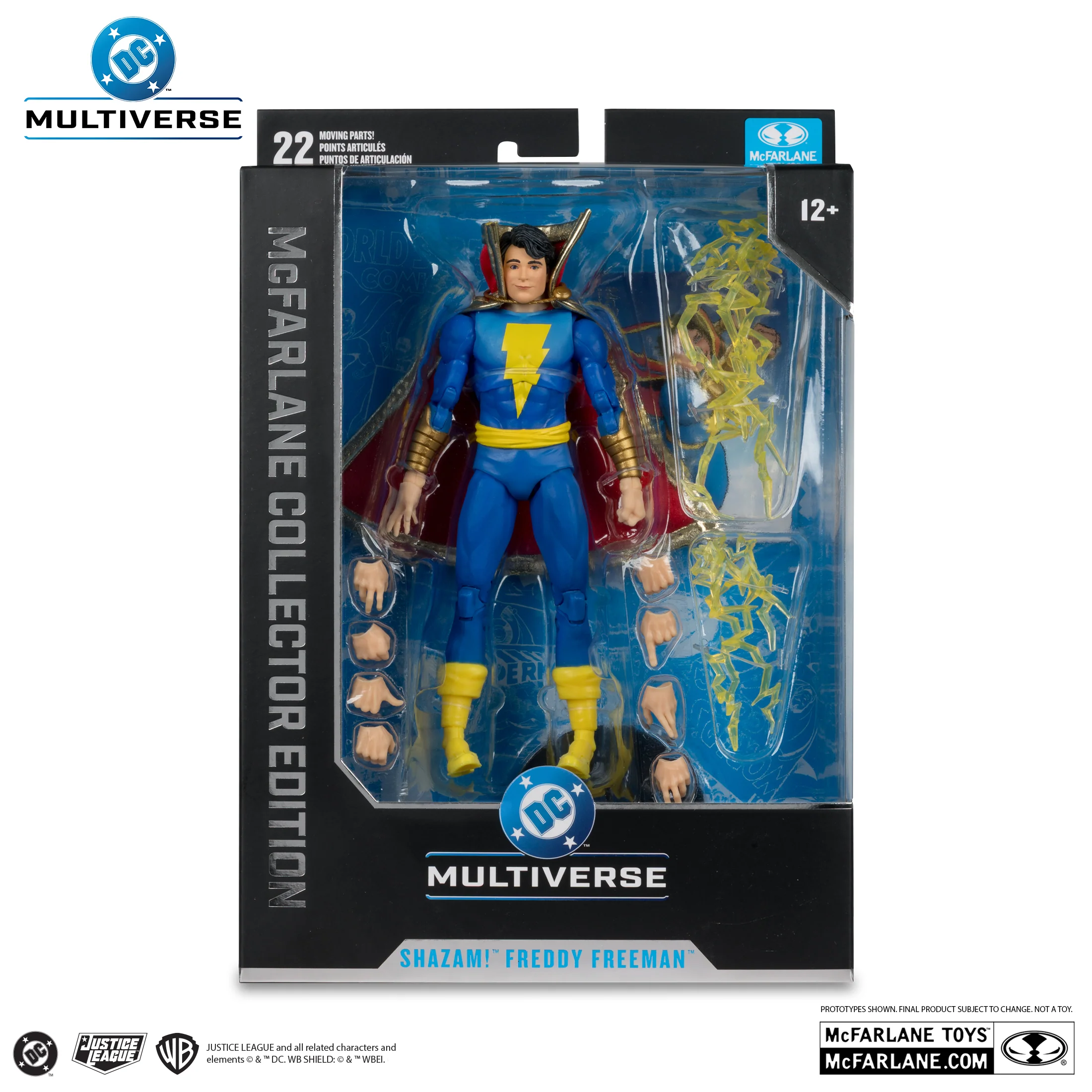 DC McFarlane Collector Edition 7IN WV14 : 55 Freddy Freeman (Captain Marvel Jr.)(DC Classic) - Image 2
