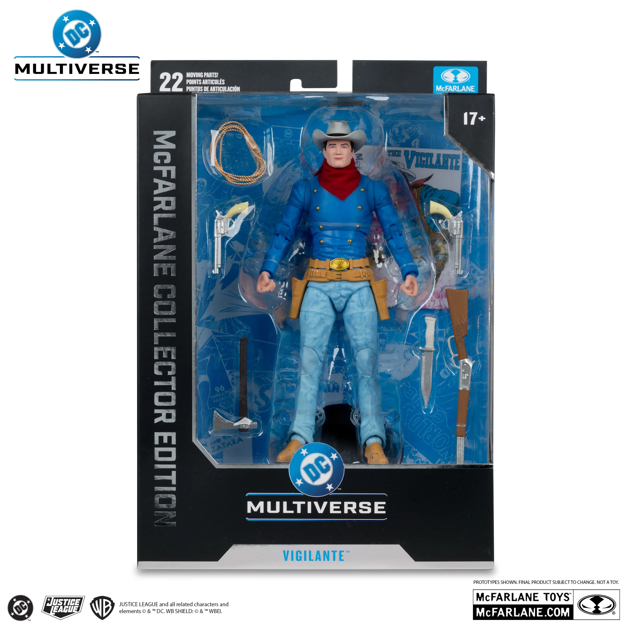 DC McFarlane Collector Edition 7IN WV14 - 56 Vigilante (All Star Squadron) - Image 2