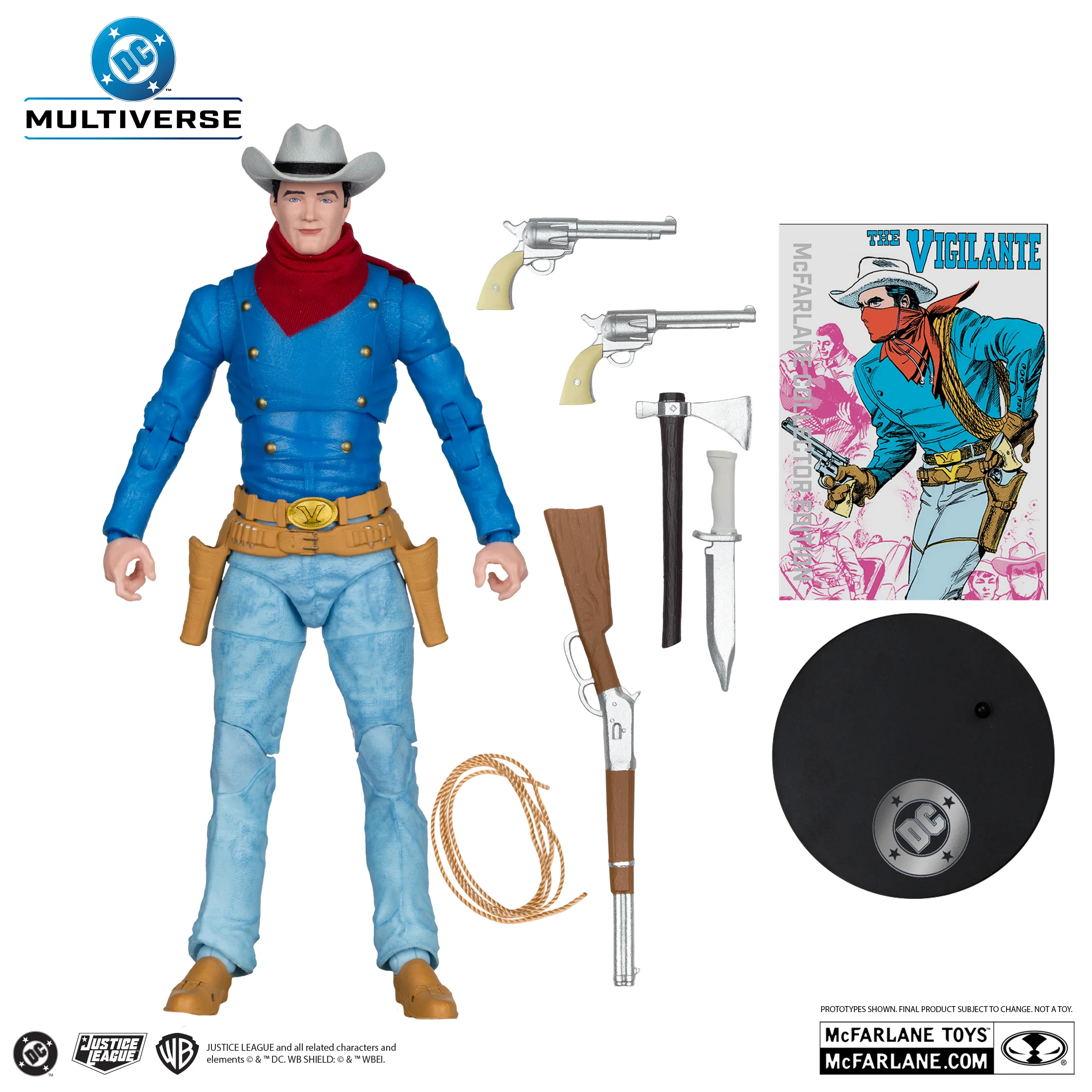 DC McFarlane Collector Edition 7IN WV14 - 56 Vigilante (All Star Squadron) - Image 4