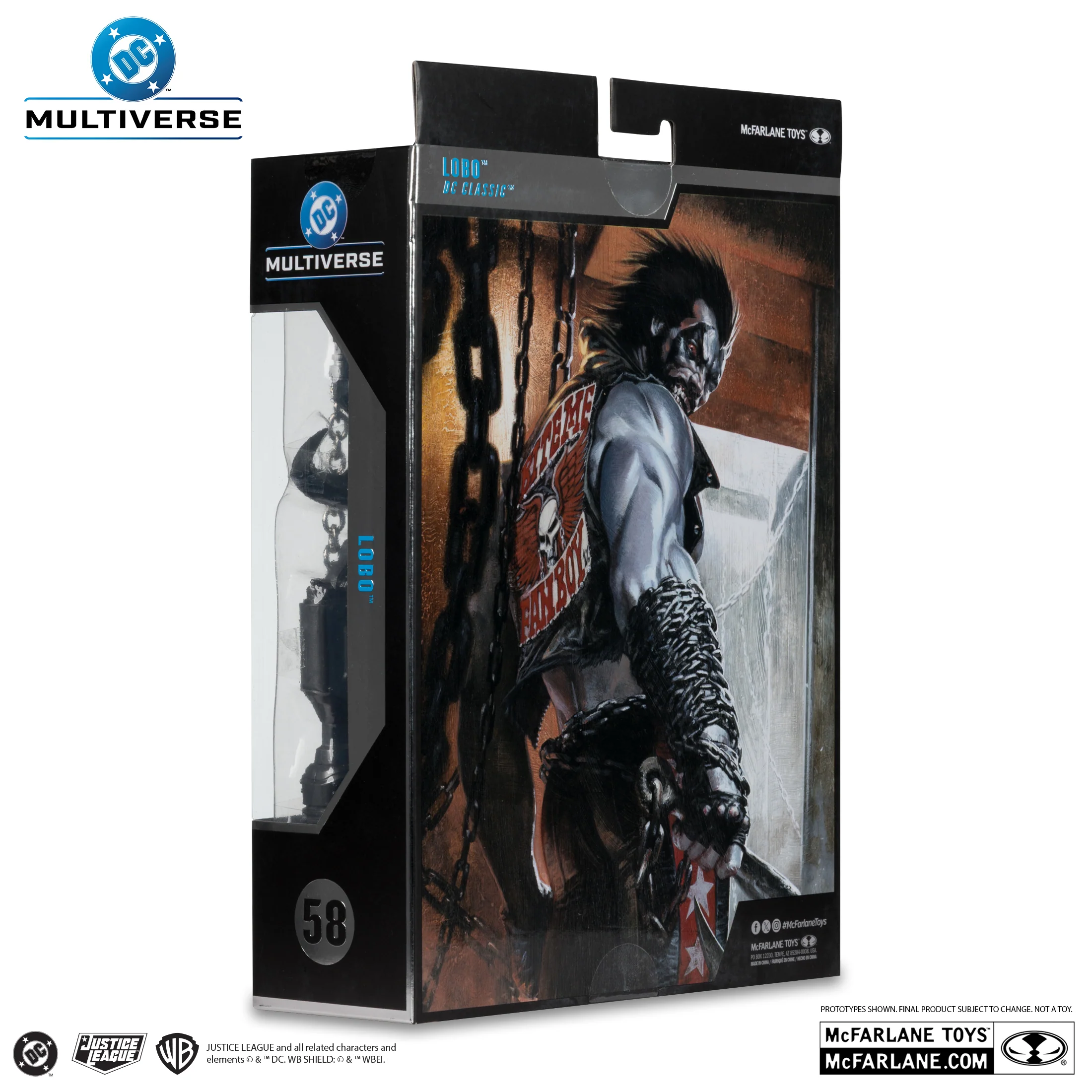 DC McFarlane Collector Edition 7IN WV14 - 58 Lobo (Lobo Volume 1) - Image 3