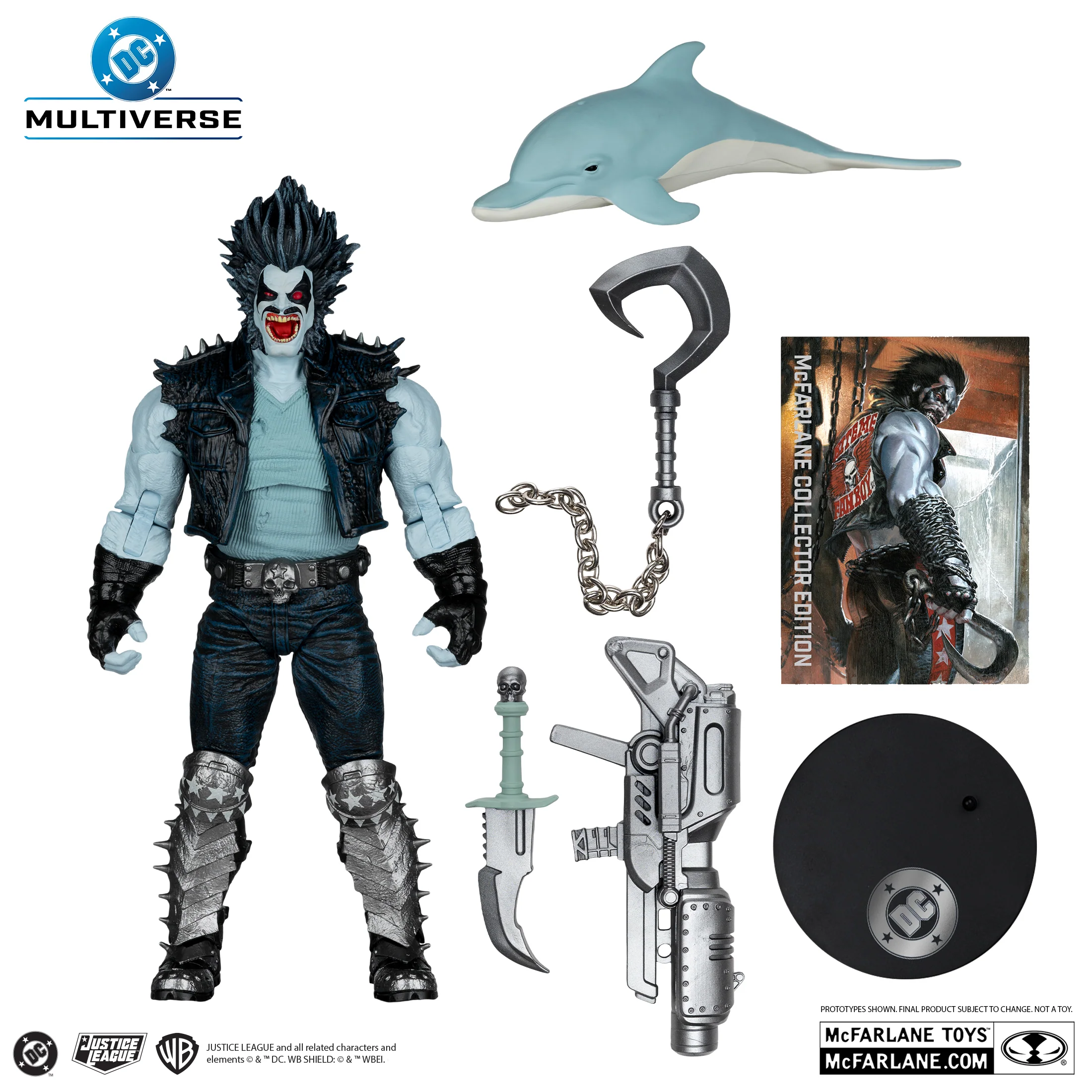 DC McFarlane Collector Edition 7IN WV14 - 58 Lobo (Lobo Volume 1) - Image 4