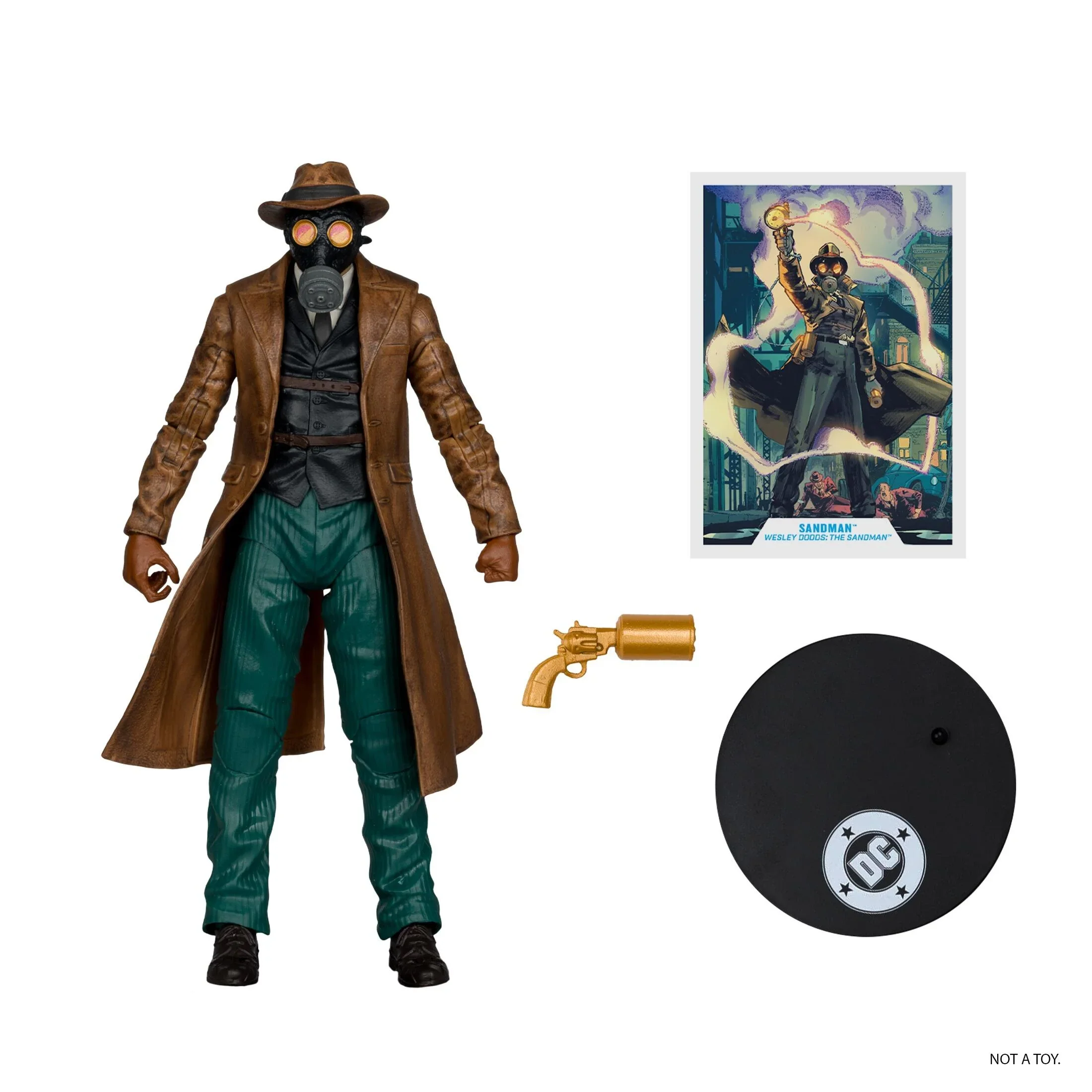 DC Multiverse Action Figure Sandman (Wesley Dodds: The Sandman) (Gold Label) 15 cm McFarlane Toys DC - Image 7