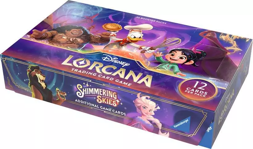 Disney Lorcana TCG - Set 5 - Shimmering Skies - Booster Pack Display (24pcs) - Image 2