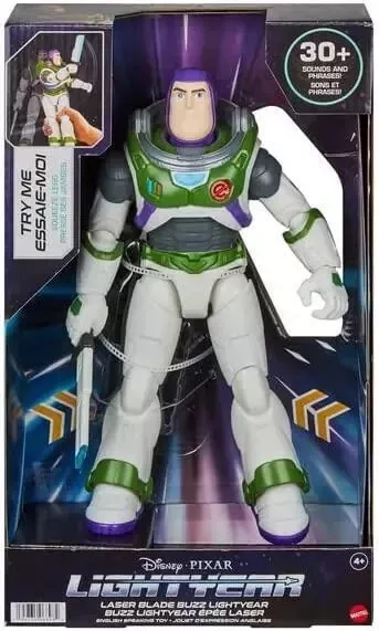 Disney Pixar Talking Buzz Lightyear 12 Inch Action Figure with Motion, Light and Sound - Image 2