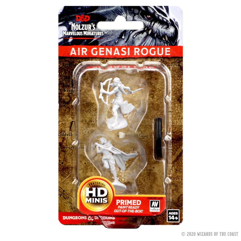 Dungeons & Dragons Nolzur's Marvelous Miniatures Air Genasi Female Rogue - Image 2