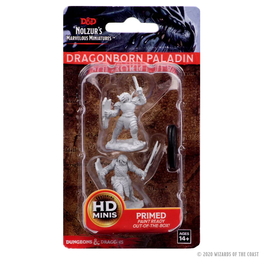Dungeons & Dragons Nolzur's Marvelous Miniatures Dragonborn Female Paladin - Image 2