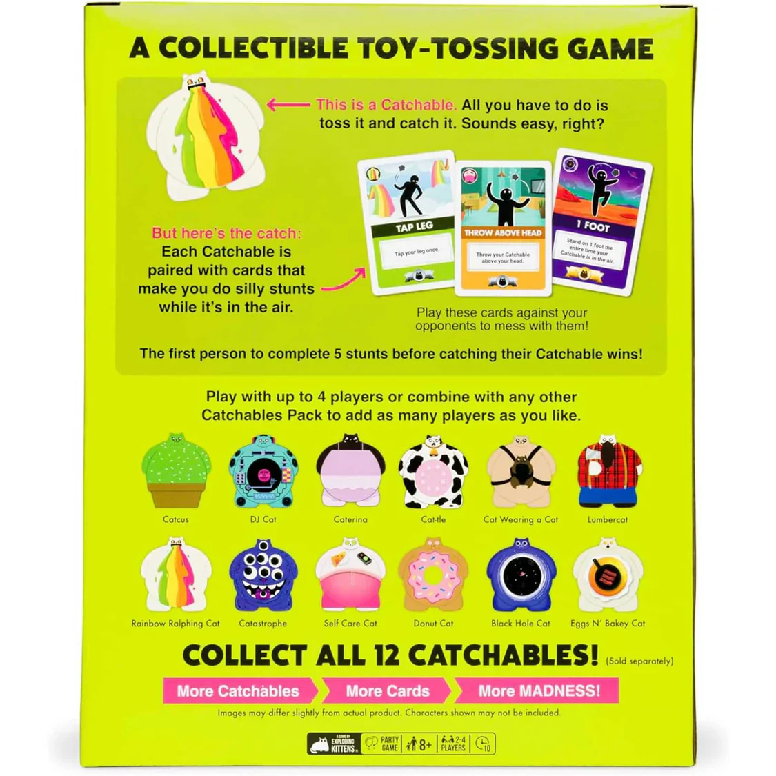 Exploding Kittens: Catchables 4-Pack - Image 3