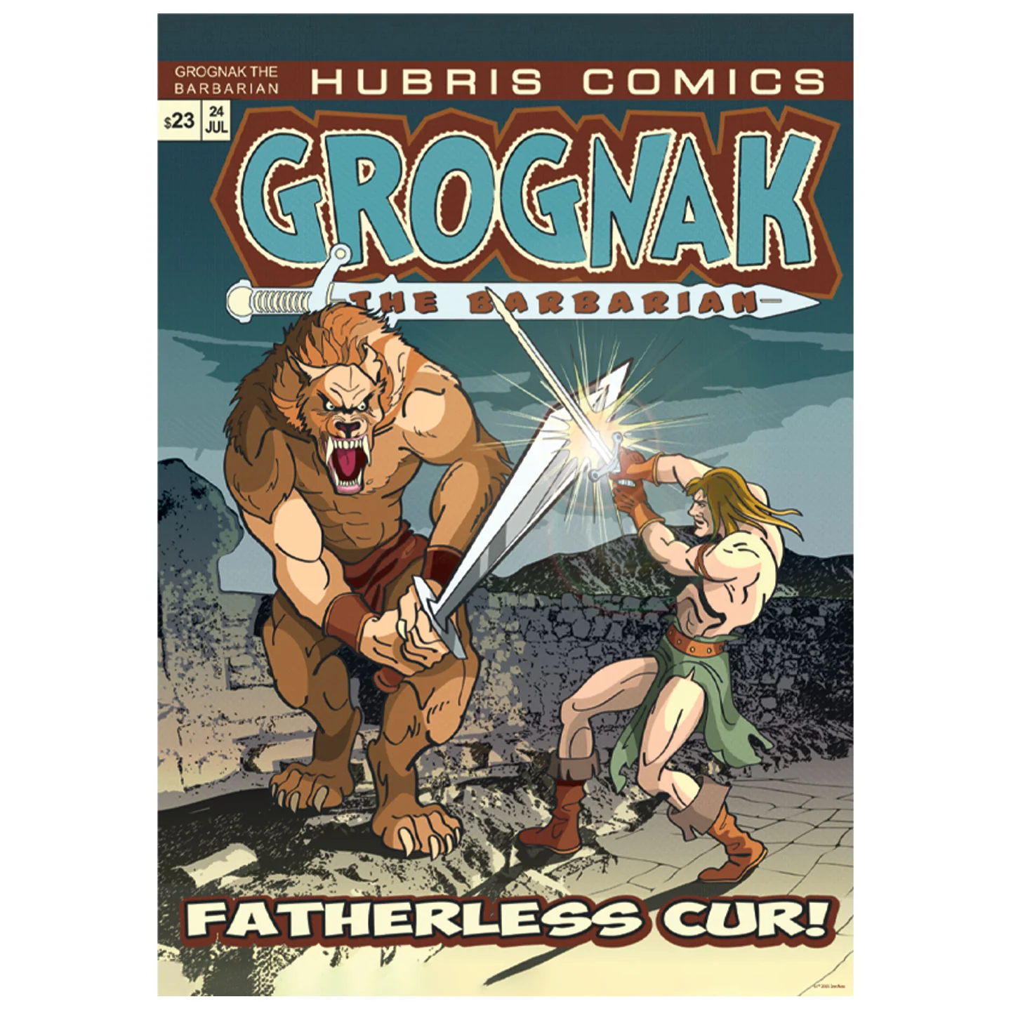 Fallout – Limited Edition Grognak the Barbarian Art Print