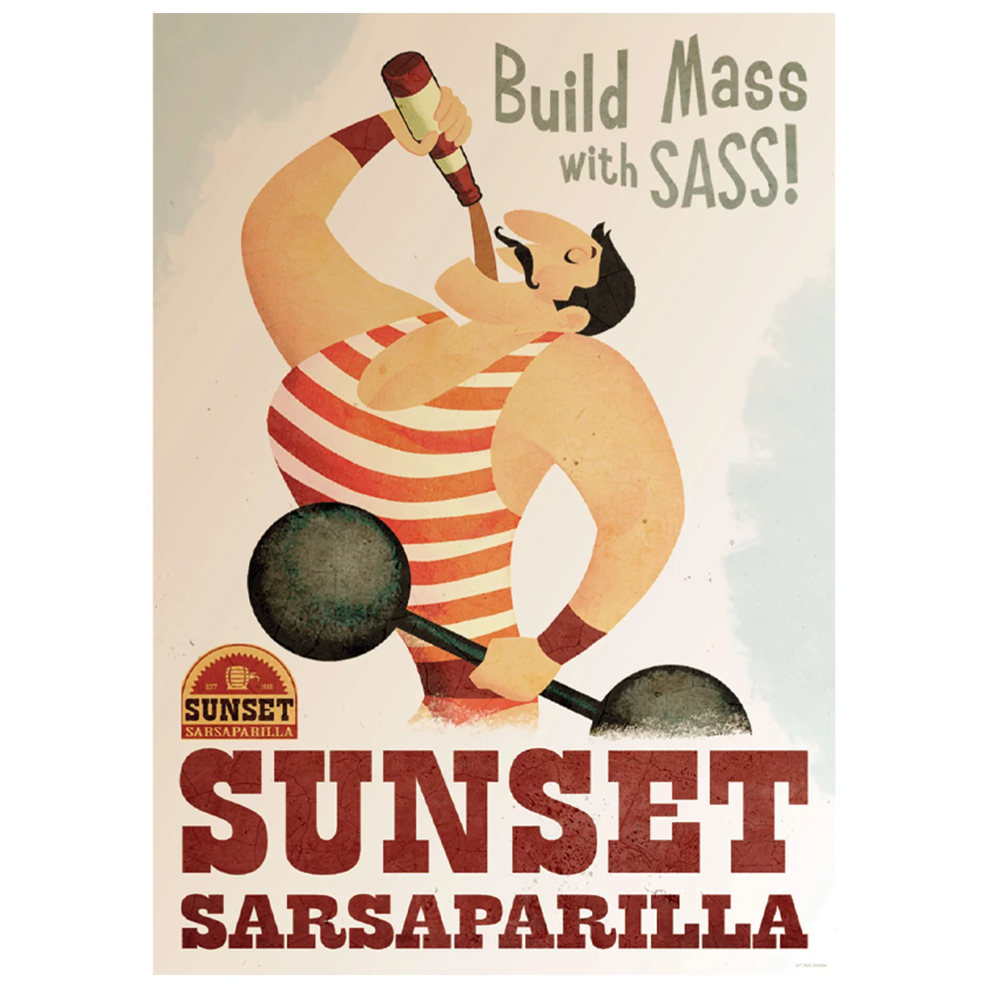 Fallout – Limited Edition Sunset Sarsaparilla Art Print