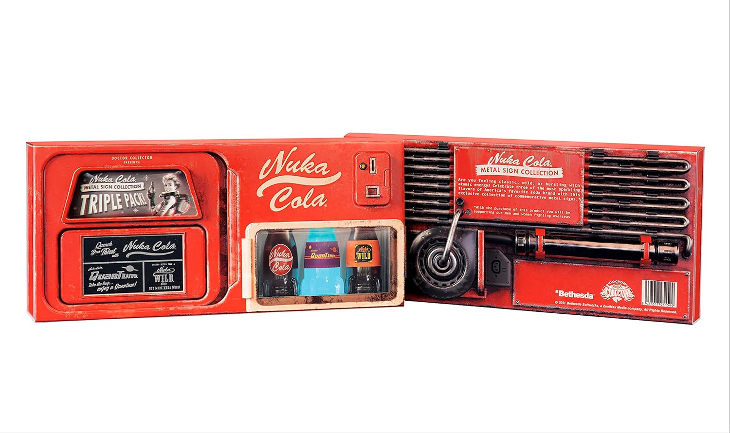 Fallout: Nuka Cola Metal Sign Collection Triple Pack