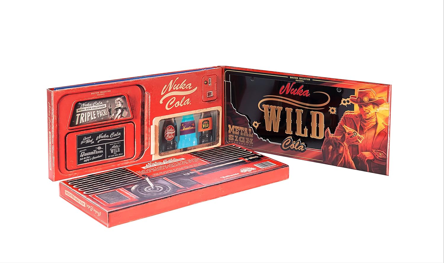 Fallout: Nuka Cola Metal Sign Collection Triple Pack - Image 2