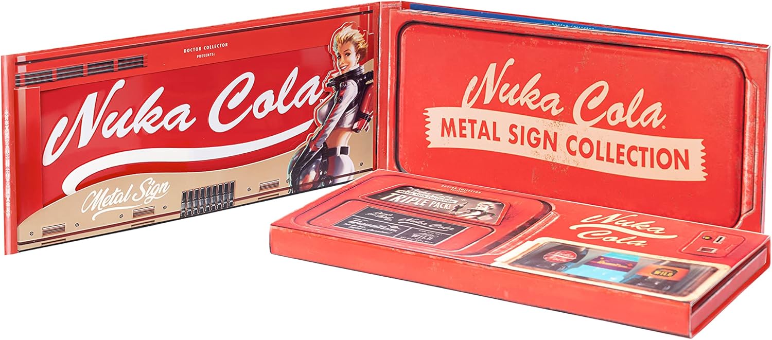 Fallout: Nuka Cola Metal Sign Collection Triple Pack - Image 3