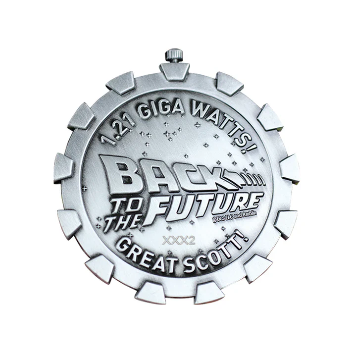 Fanattik Back to the Future Limited Edition Stopwatch Medallion - Image 3