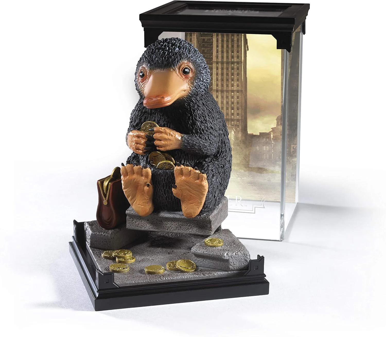 Fantastic Beasts - Niﬄer Hand-Painted Figure