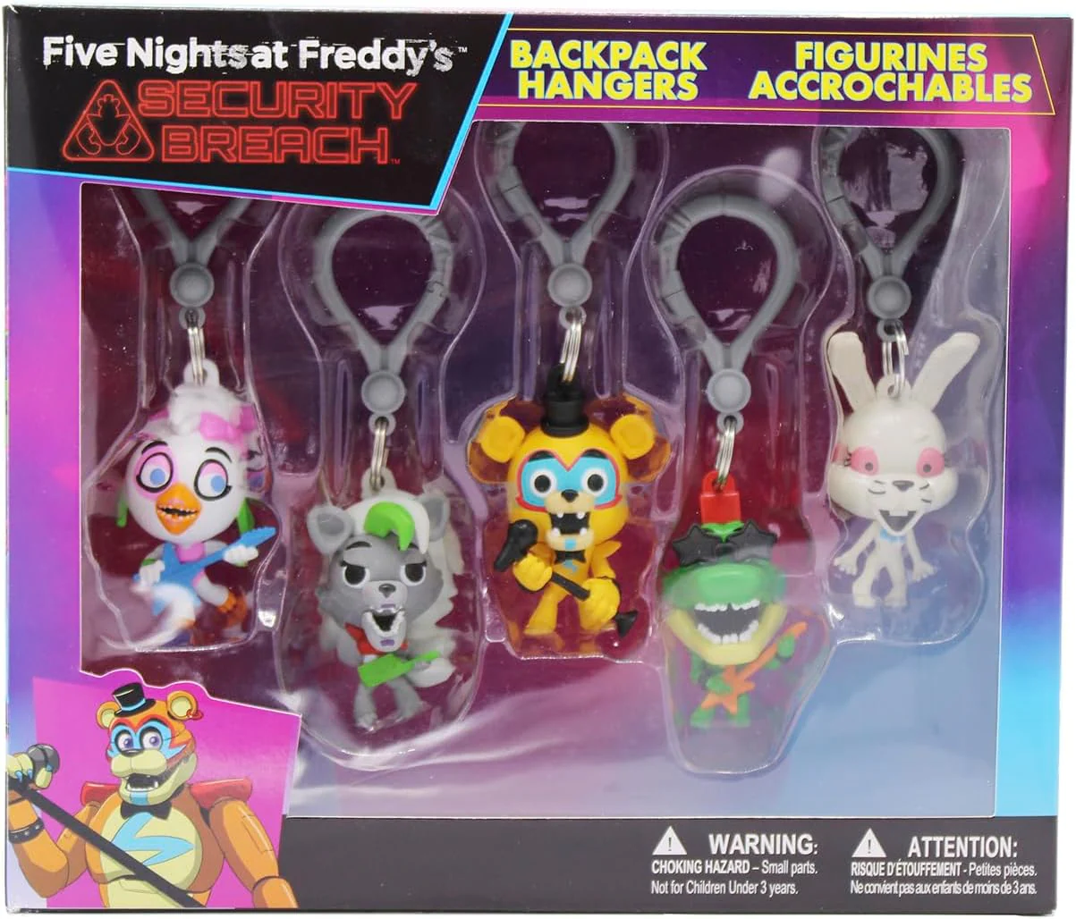 Five Nights At Freddy's: Security Breach Backpack Hangers