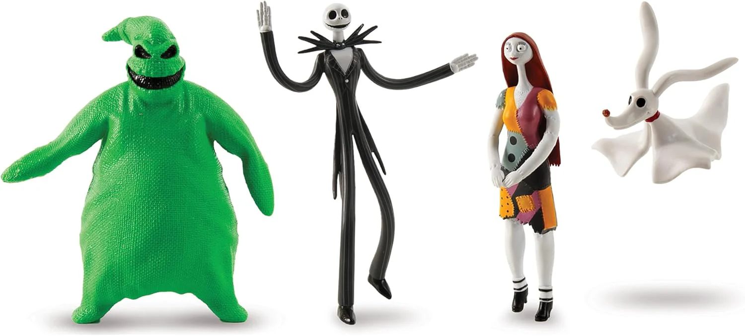 FleXfigs - The Nightmare Before Christmas 4-Pack
