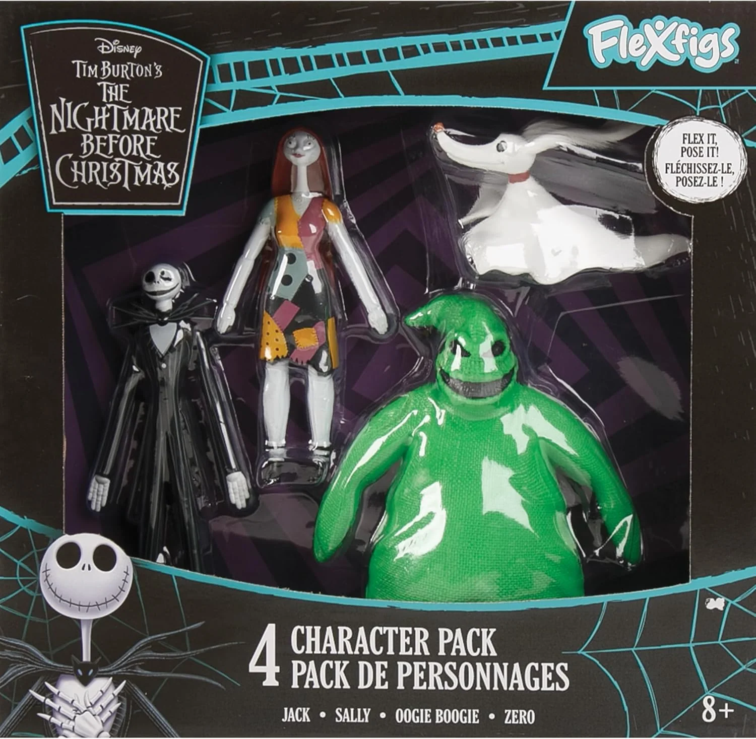 FleXfigs - The Nightmare Before Christmas 4-Pack - Image 2