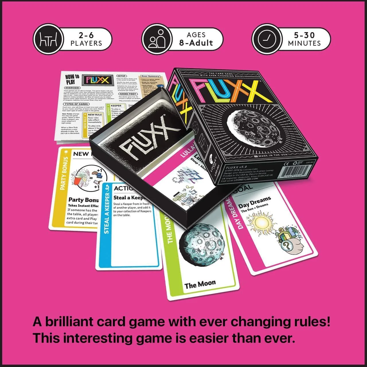 Fluxx 5.0 Edition Card Game - Image 3