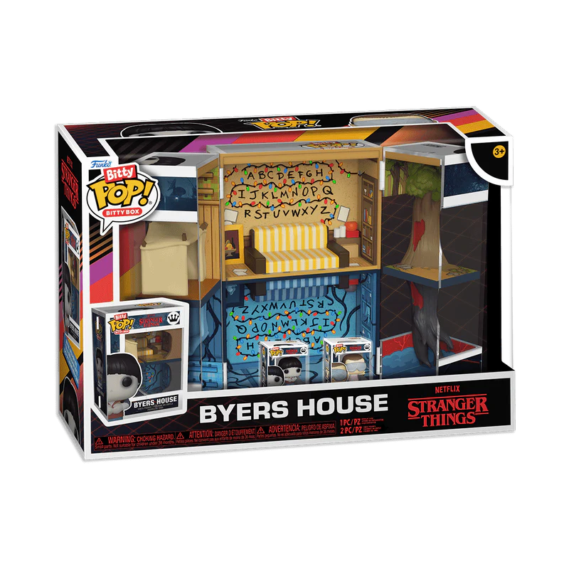 Funko Bitty POP! Box: Stranger Things - Byers House Vinyl Figures - Image 2