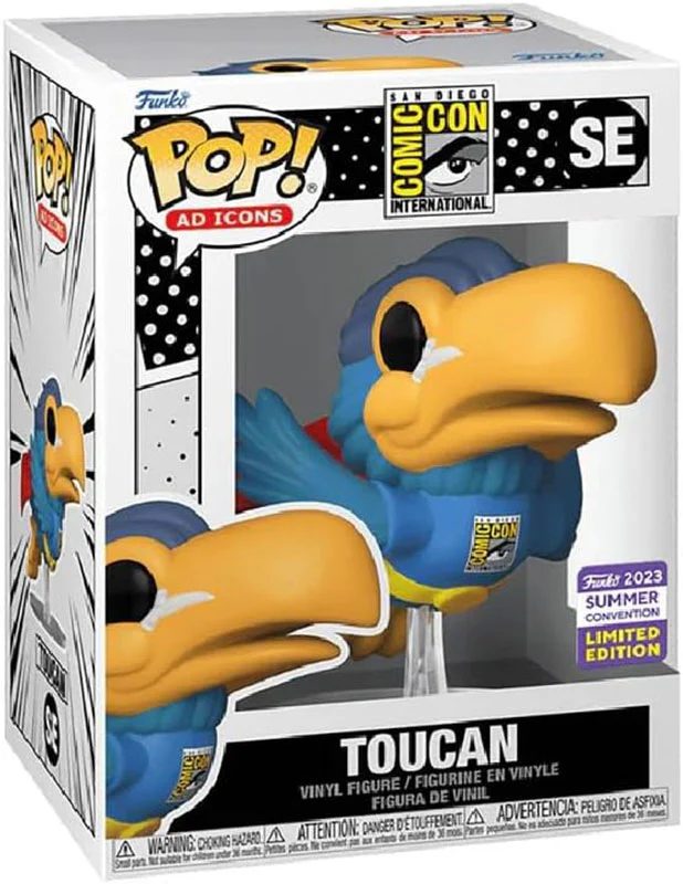 Funko POP! Ad Icons: San Diego Comic Con SDCC- Toucan (Limited Edition) - 71724 - Image 2