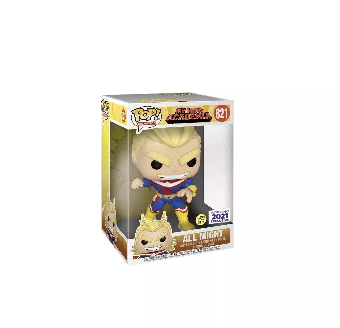 Funko POP! Animation: My Hero Academia: All Might 10 inch (Glow in The Dark) - 821 - Image 3