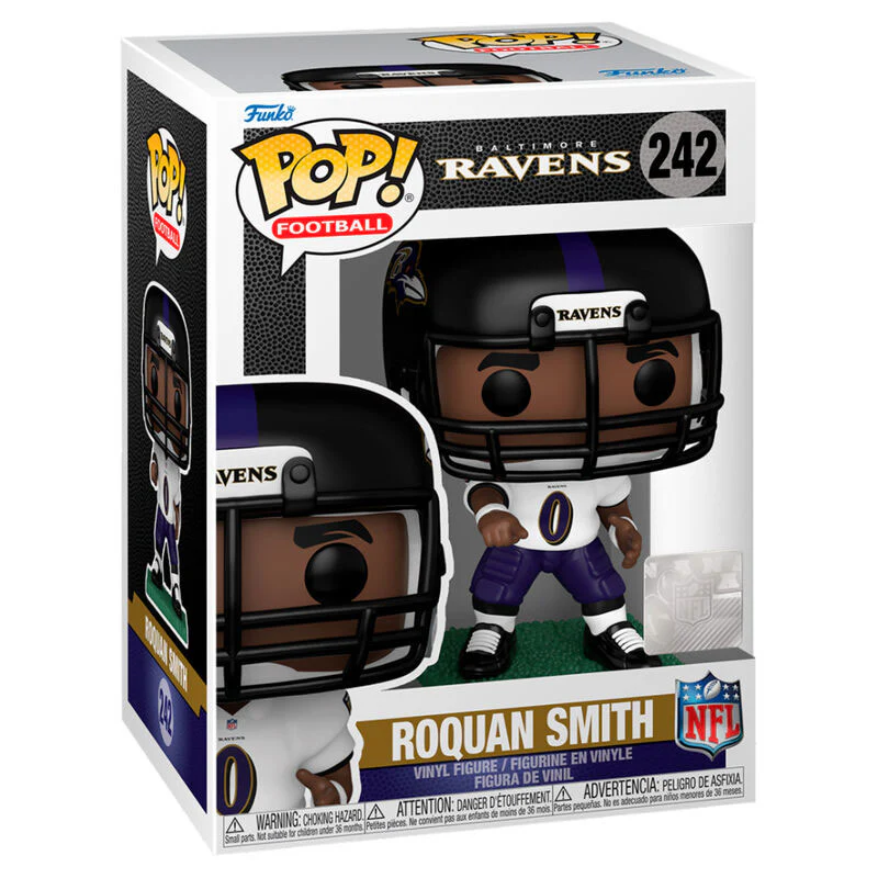 Funko POP! Football: NFL Baltimore Ravens - Roquan Smith - Image 2