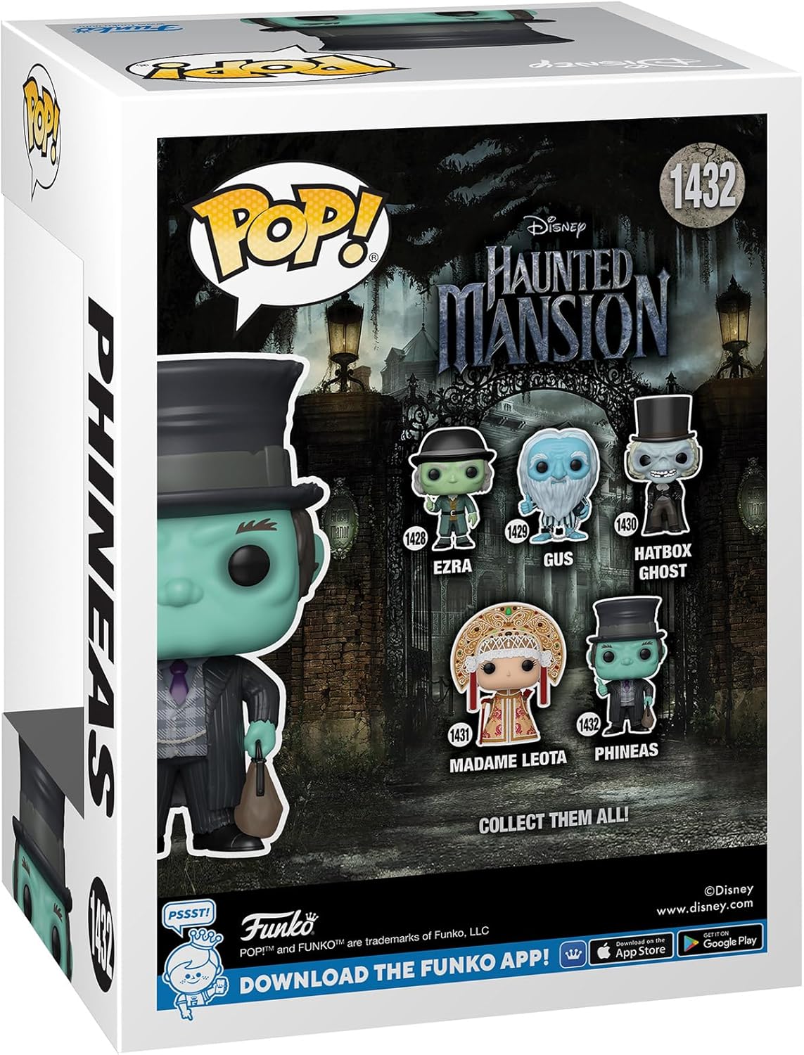 Funko Pop! - Haunted Mansion: Fineas 1432 - Image 3