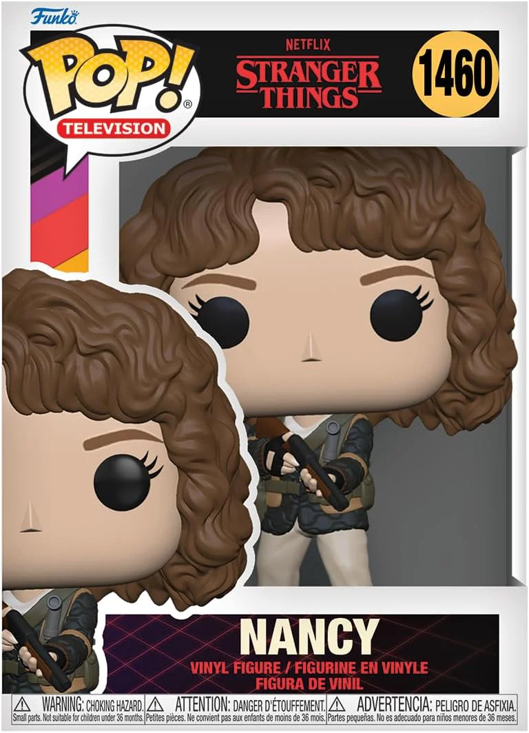 Funko Pop! Television: Stranger Things - Nancy (with Shotgun) [1460 Vinyl Figure - Image 2