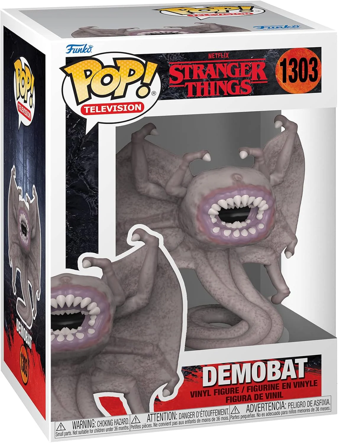 Funko POP! TV: Stranger Things - Demobat Collectable Vinyl Figure - Image 2