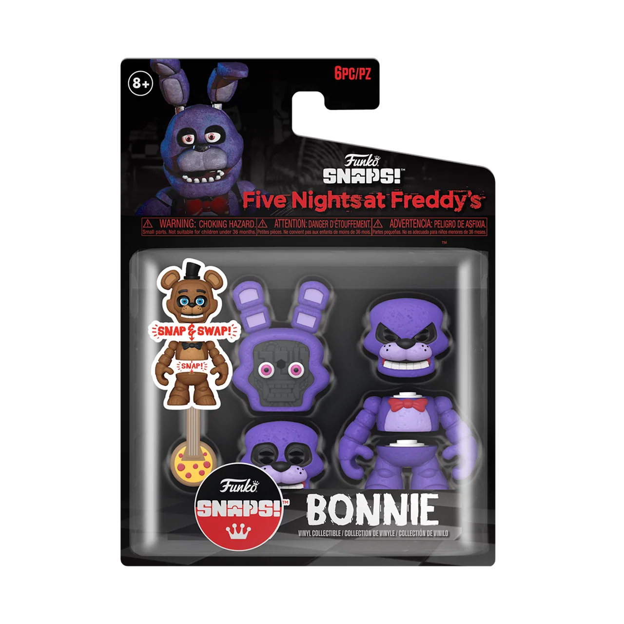 Funko SNAPS!: Five Nights At Freddy's - Bonnie the Rabbit Vinyl Figure - Image 2