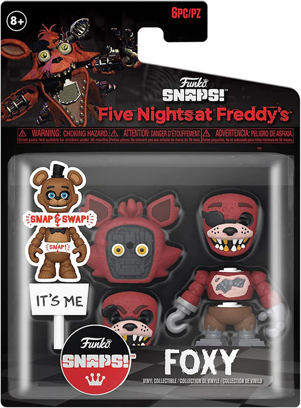Funko SNAPS!: Five Nights At Freddy's - Foxy Vinyl Figure - Image 3