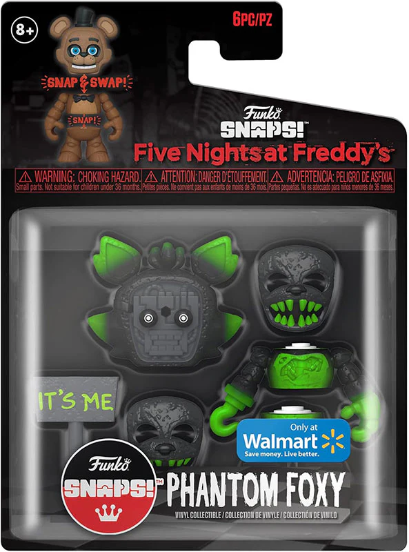 Funko SNAPS!: Five Nights At Freddy's - Phantom Foxy (Special Edition) Vinyl Figure - Image 3
