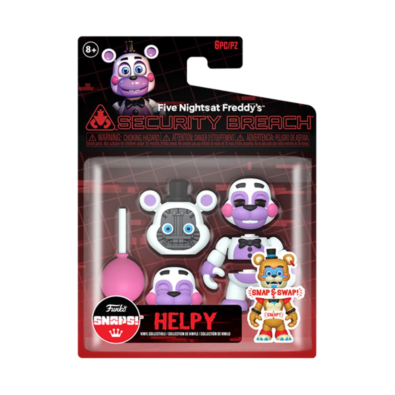 Funko SNAPS!: Five Nights At Freddy's Security Breach - Helpy Vinyl Figure - Image 2