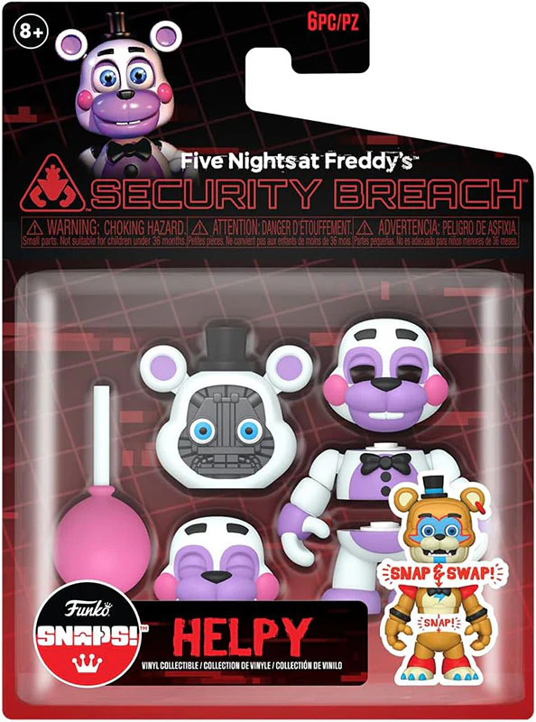 Funko SNAPS!: Five Nights At Freddy's Security Breach - Helpy Vinyl Figure - Image 3